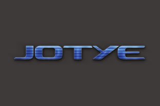 Jotye font preview