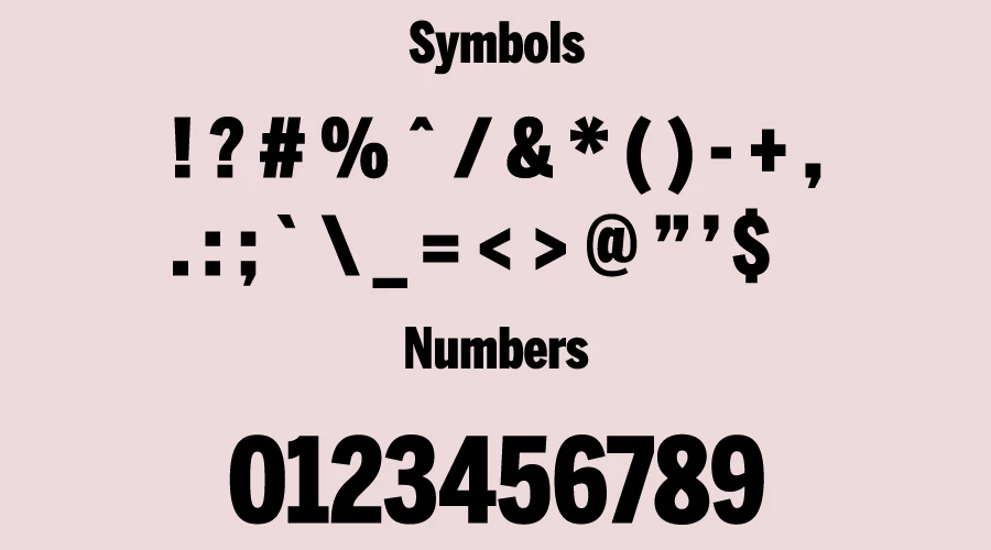 Benton Sans Comp Black Font