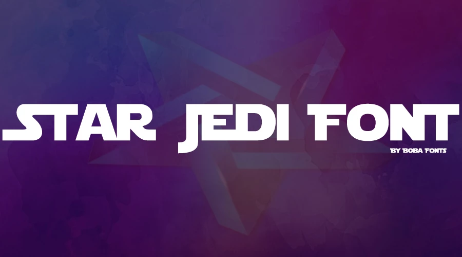 Star Jedi Font Free Download