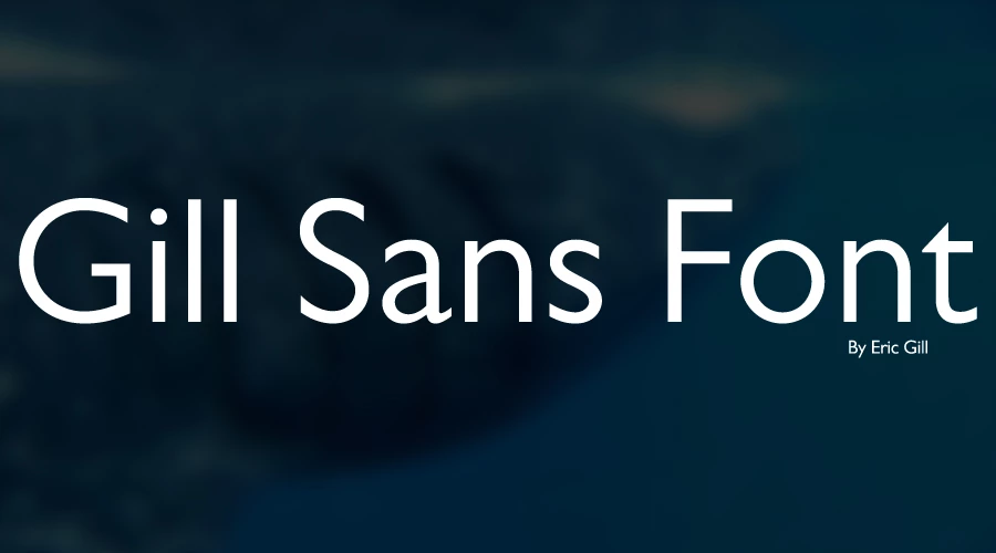 Gill-Sans-Font-Free-Download
