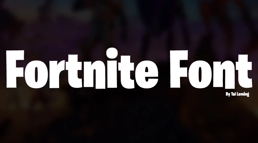 Fortnite-Font-Free-Download