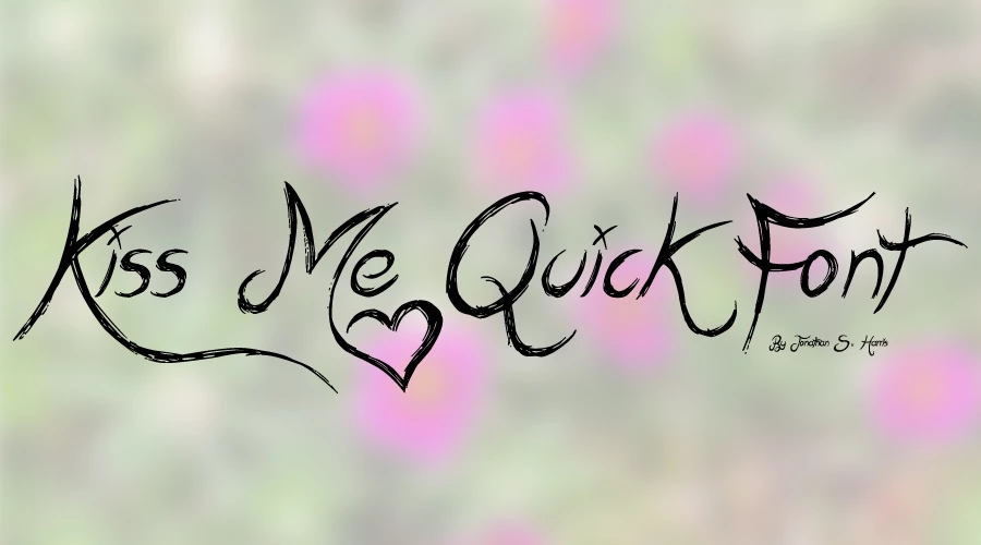 Kiss-Me-Quick-Font-Free-Download