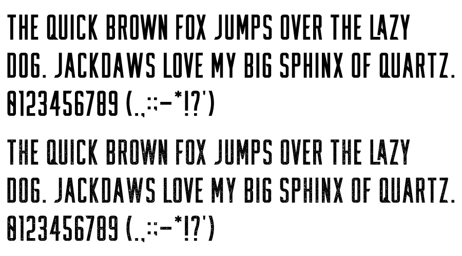 Lakers-Font-Character-map