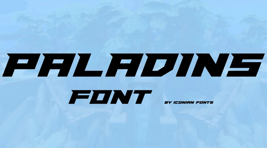Paladins-Font-Free-Download