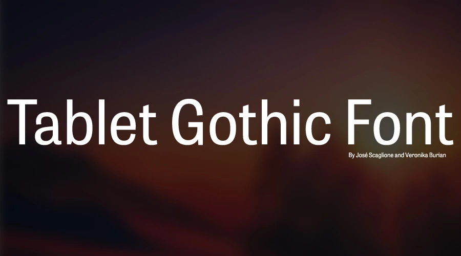 Tablet-Gothic-Font-Free-Download