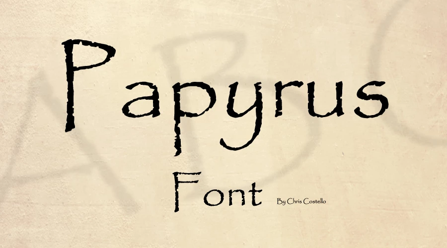 Papyrus Font Download Free