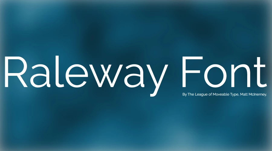 Raleway-Font-Free-Download
