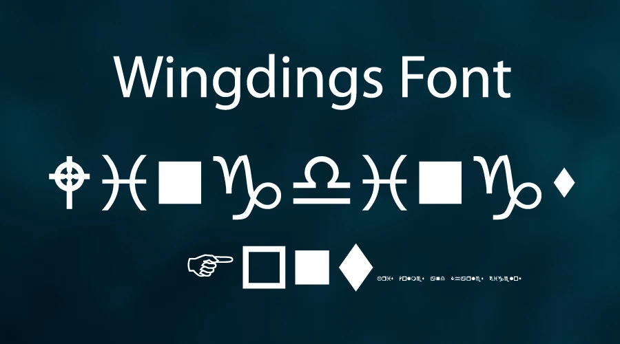 Wingdings Font Download Free