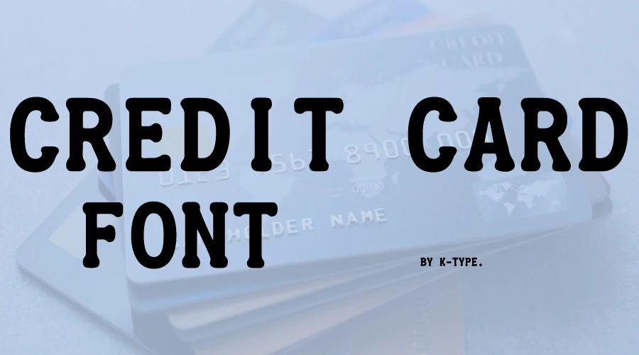 Credit-Card-Font-Free-Download