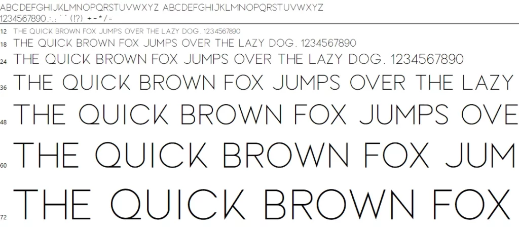 LOVES Sans Font Character map