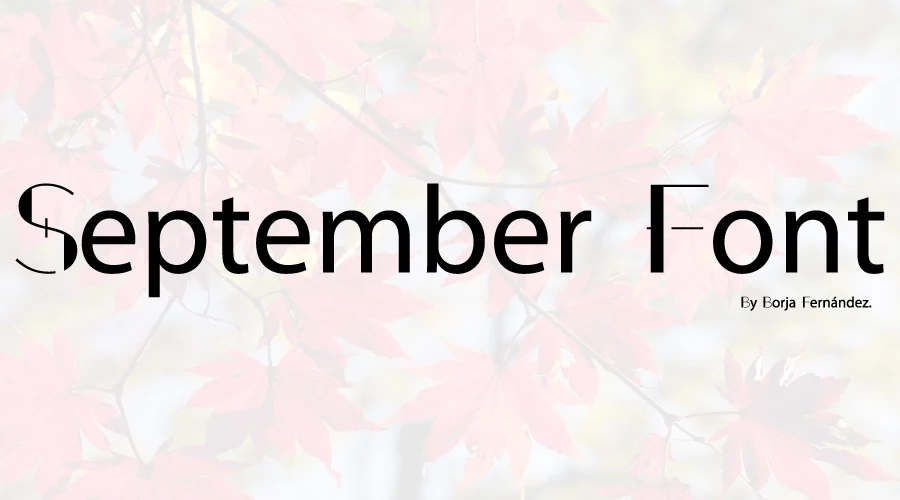 September-font-Free-Download