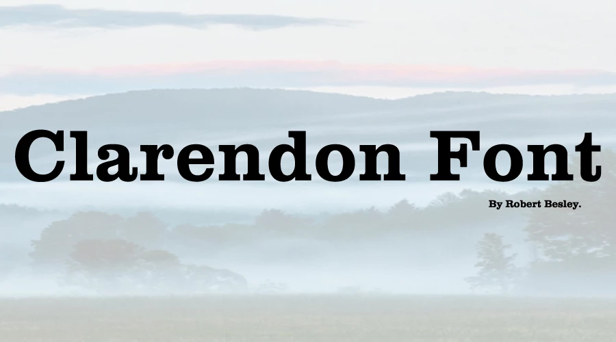 Clarendon-Font-Free-Download