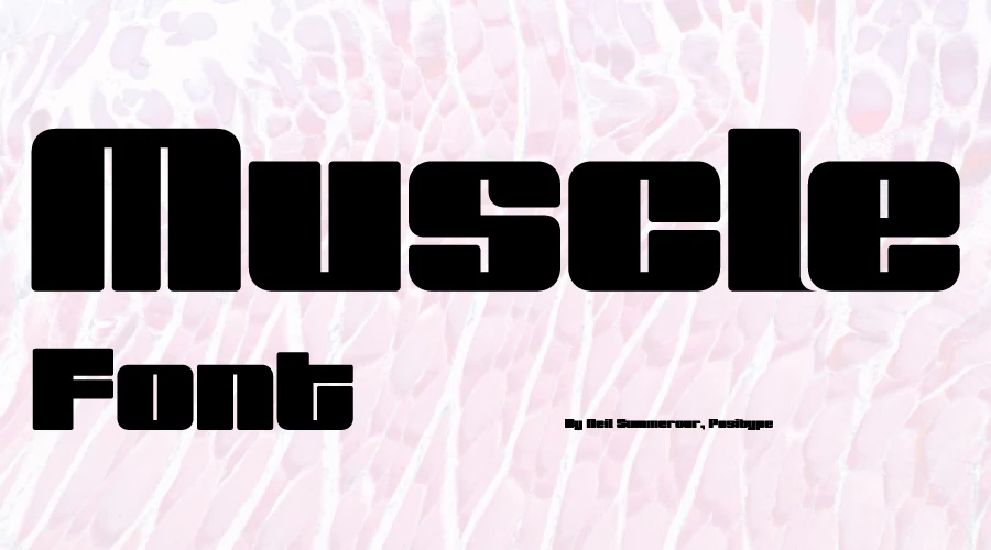 Muscle-Font-Free-Download