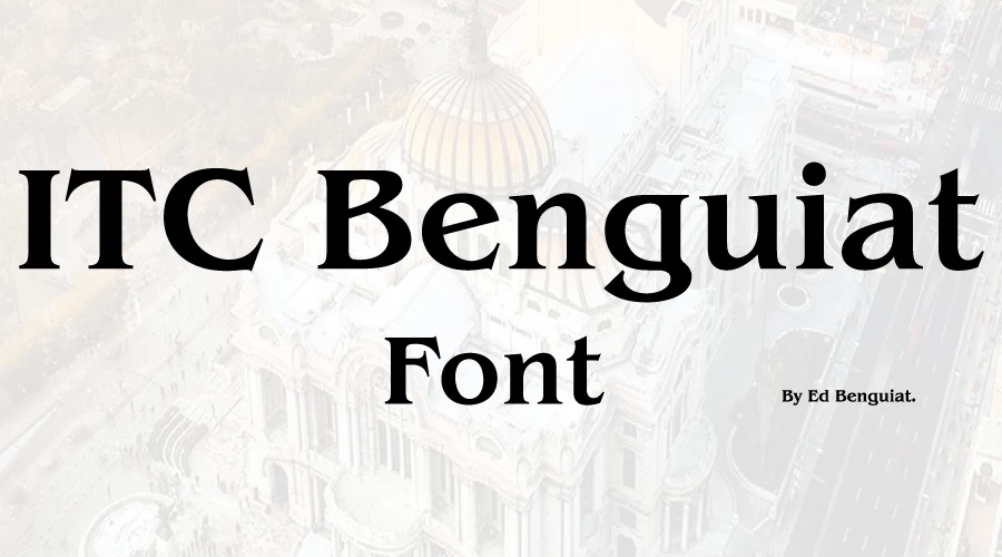 ITC-Benguiat-Font-Free-Downlaod