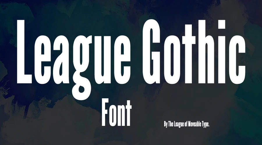 League-Gothic-Font-Free-Downlaod