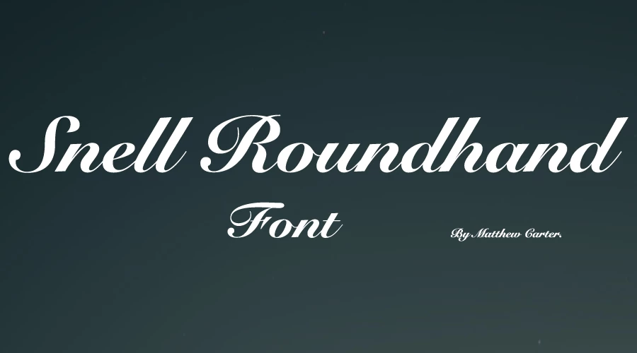 Snell-Roundhand-Font-Free-Download