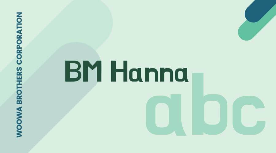 BM Hanna Font Free Downoad