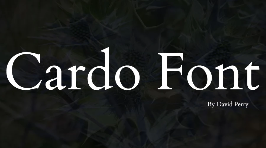 Cardo-Font-Free-Download