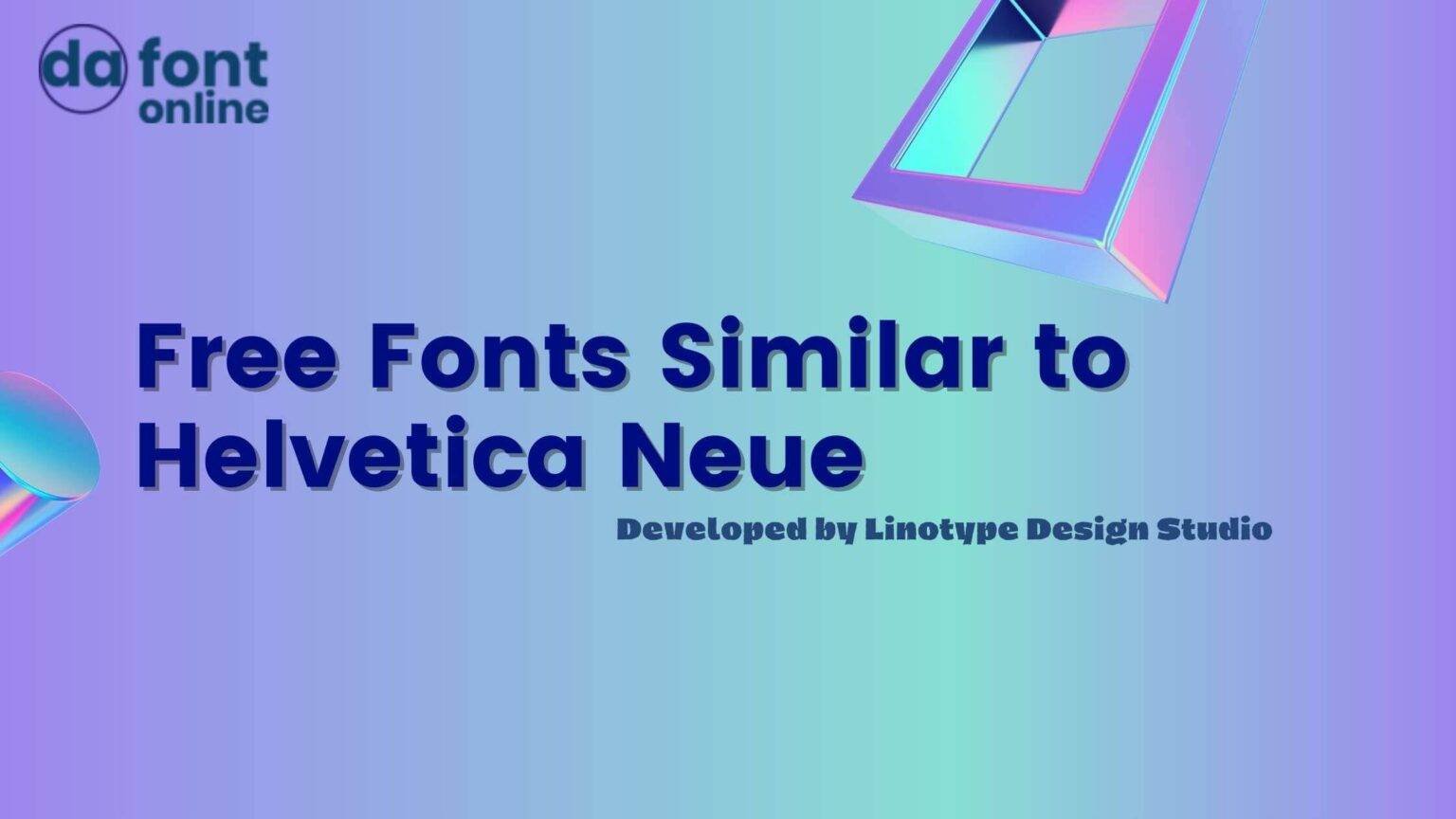 adobe font similar to helvetica neue