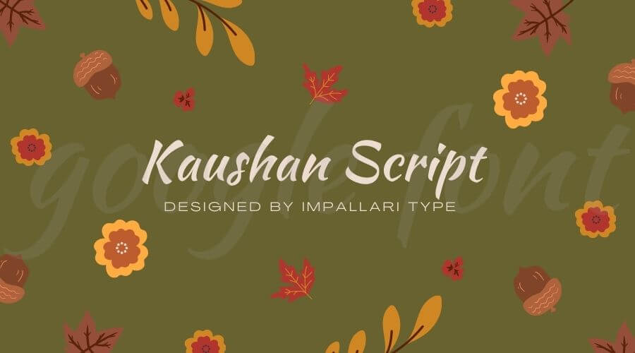 Kaushan Script Font Free Download