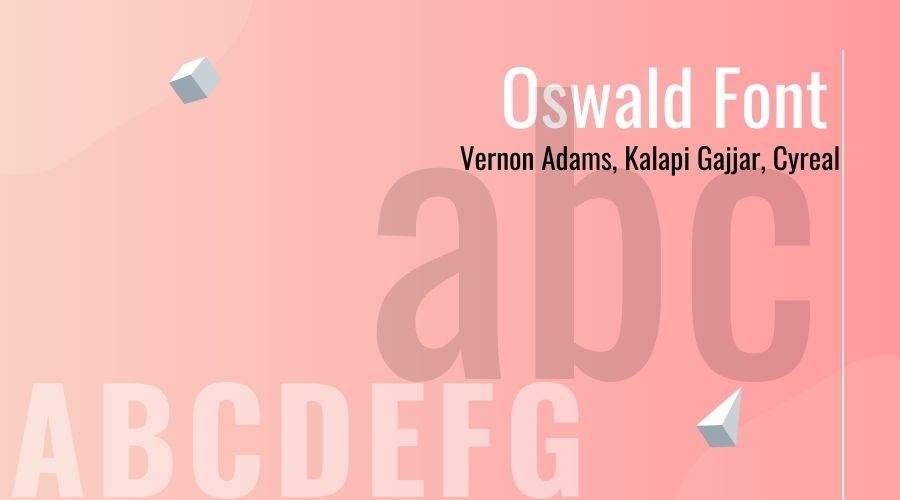 Oswald Font Free Download