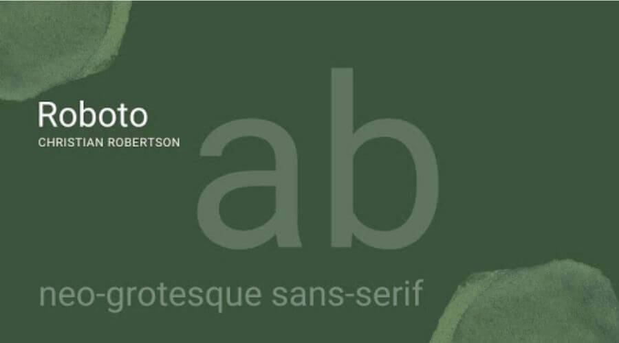 Roboto Font Free Download