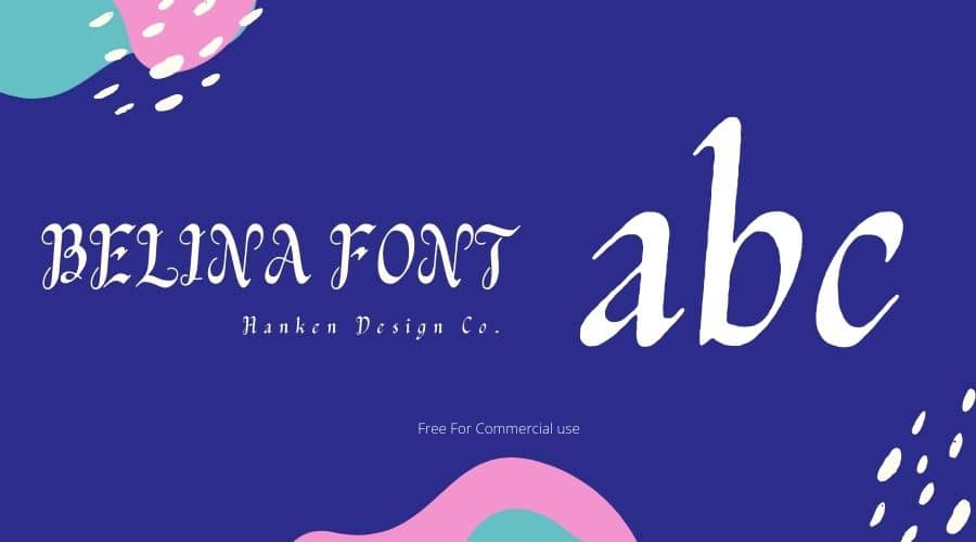 Belina Font Free Download