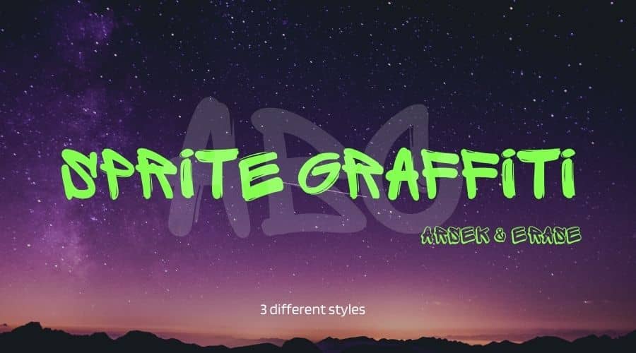 Sprite Graffiti Font Free Download