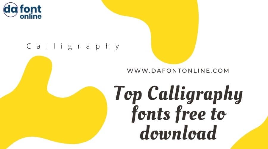 Top Calligraphy Fonts Free To Download Dafont Online Your Place For Free Fonts