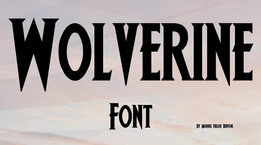Wolverine Font Free Download