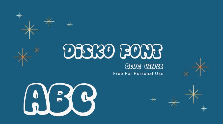 Disko Font Free Download