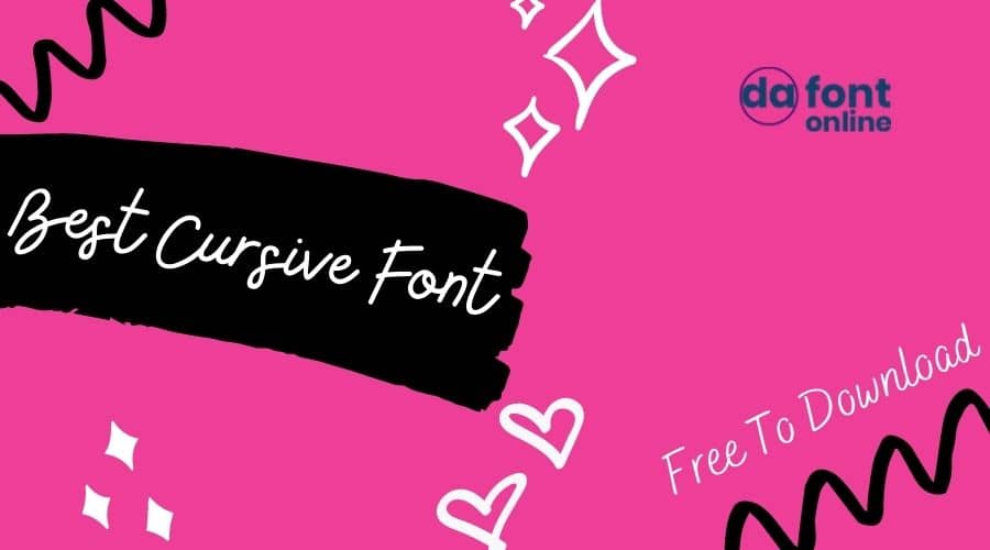 Best Cursive fonts