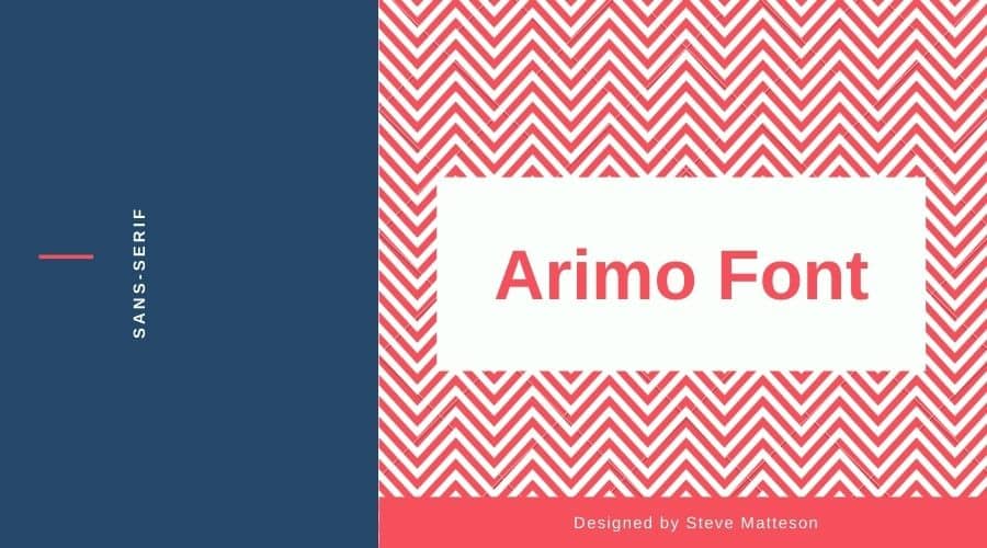Arimo Font Free Download