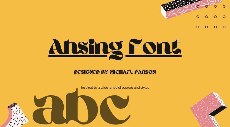 Ahsing Font Free Download