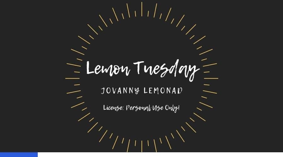 Lemon Tuesday Font