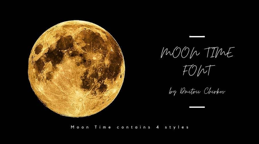 Moon Light font free Download