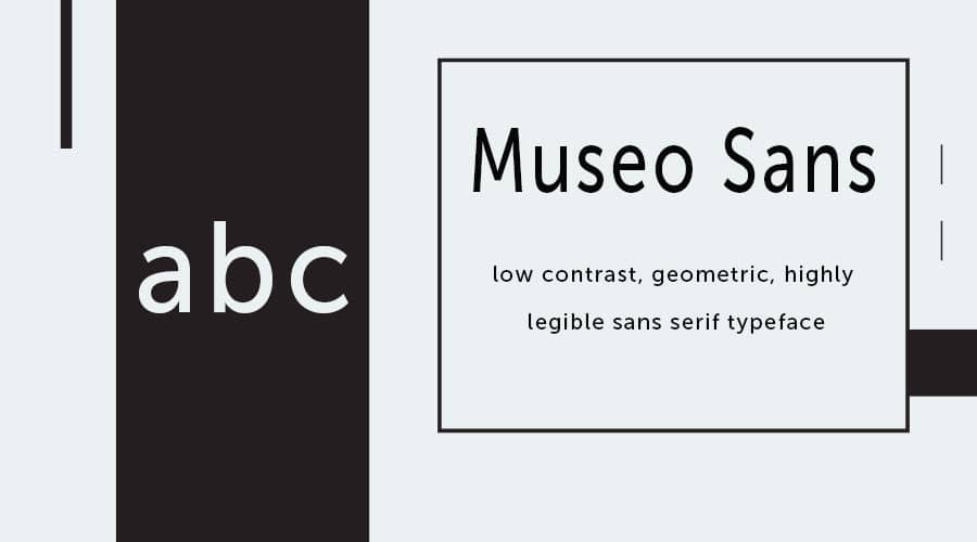 Museo Sans Font
