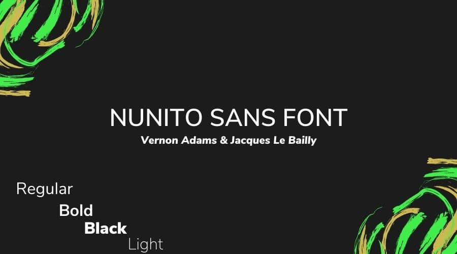 Nunito Sans Font Free Download Nunito Sans Font Free Download