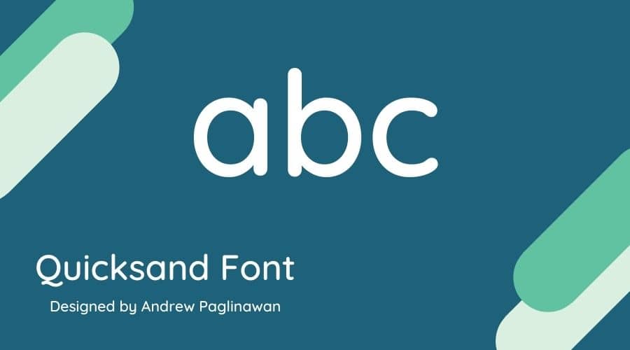 Quicksand Font