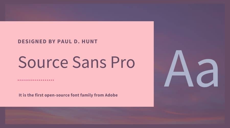 Source Sans Pro Font Free Download