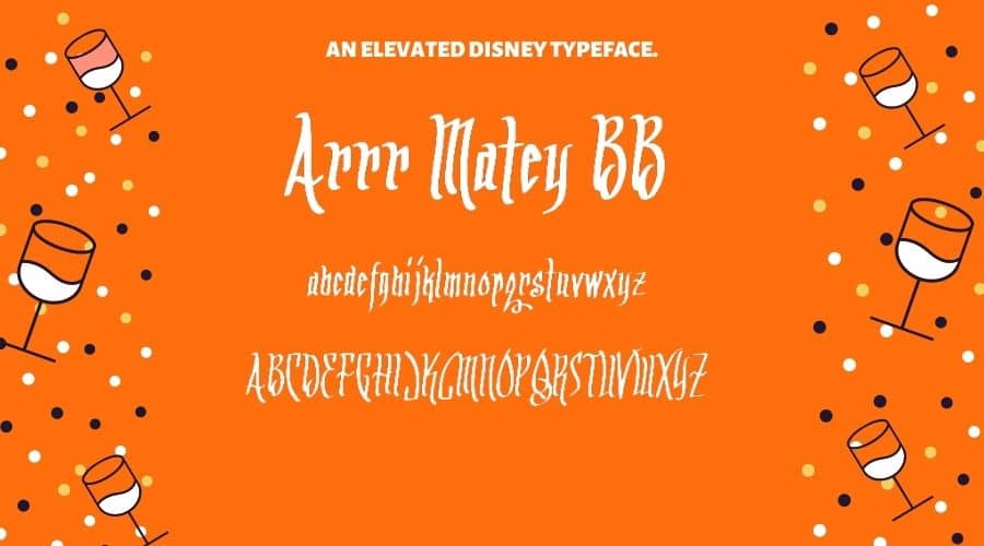 Arrr Matey BB font Free Download