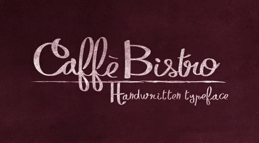 CaffèBistro Script Font Free Download
