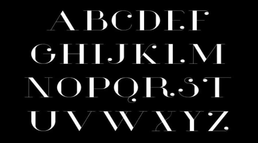 Glamor Serif Font View