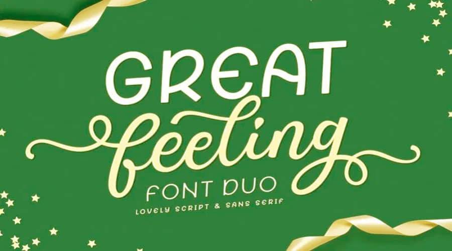 Great Feeling Script Font Free Download Great Feeling Script Font Free Download