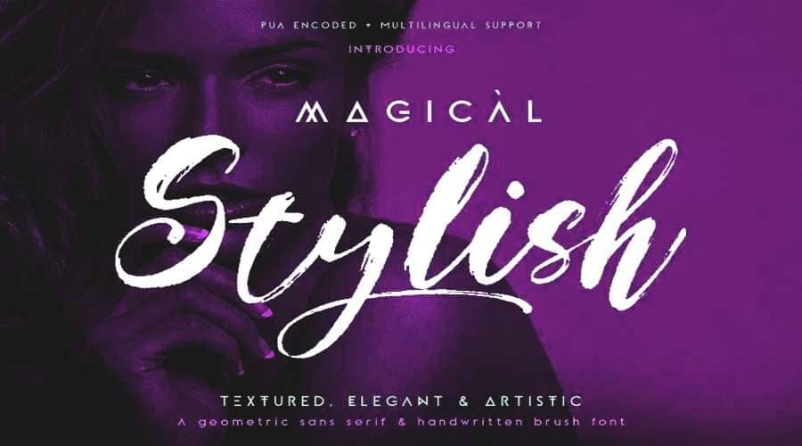 Magical Stylish Font Duo Free Download