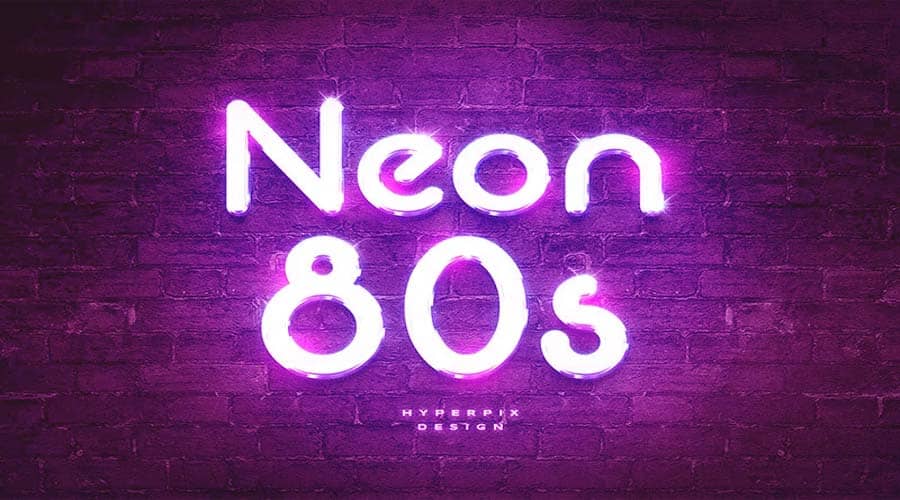 Neon 80s Font Free Downloaad Neon 80s Font Free Downloaad