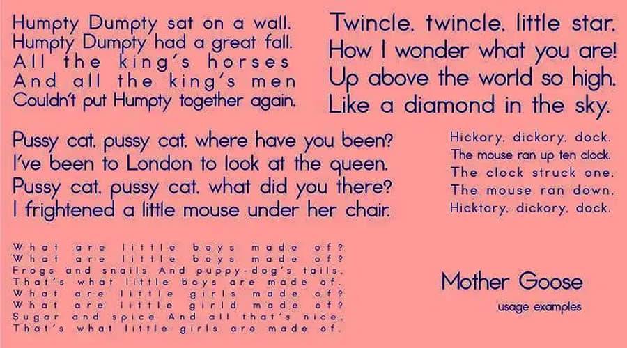 Nitaka Typeface View