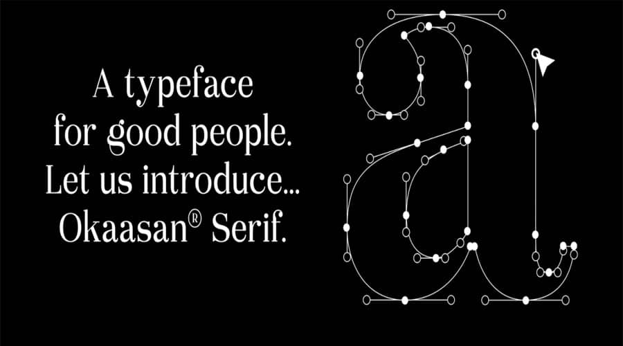 Okaasan Serif Font View