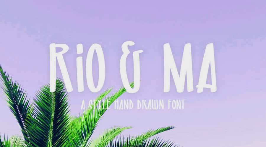 Rio and Ma Font Free Download