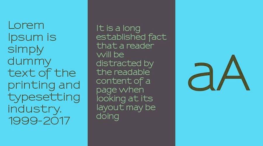 Sansumi Sans Serif Font View